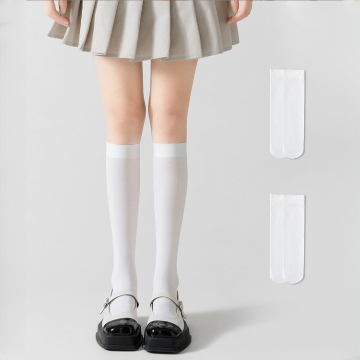 Women Classic Knee High School Socks